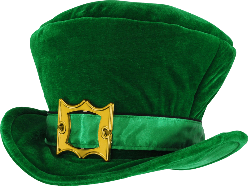 Clothing Day Costume Saint Patrick Leprechaun Hat Clipart - Transparent Leprechaun Hat Png (800x601), Png Download