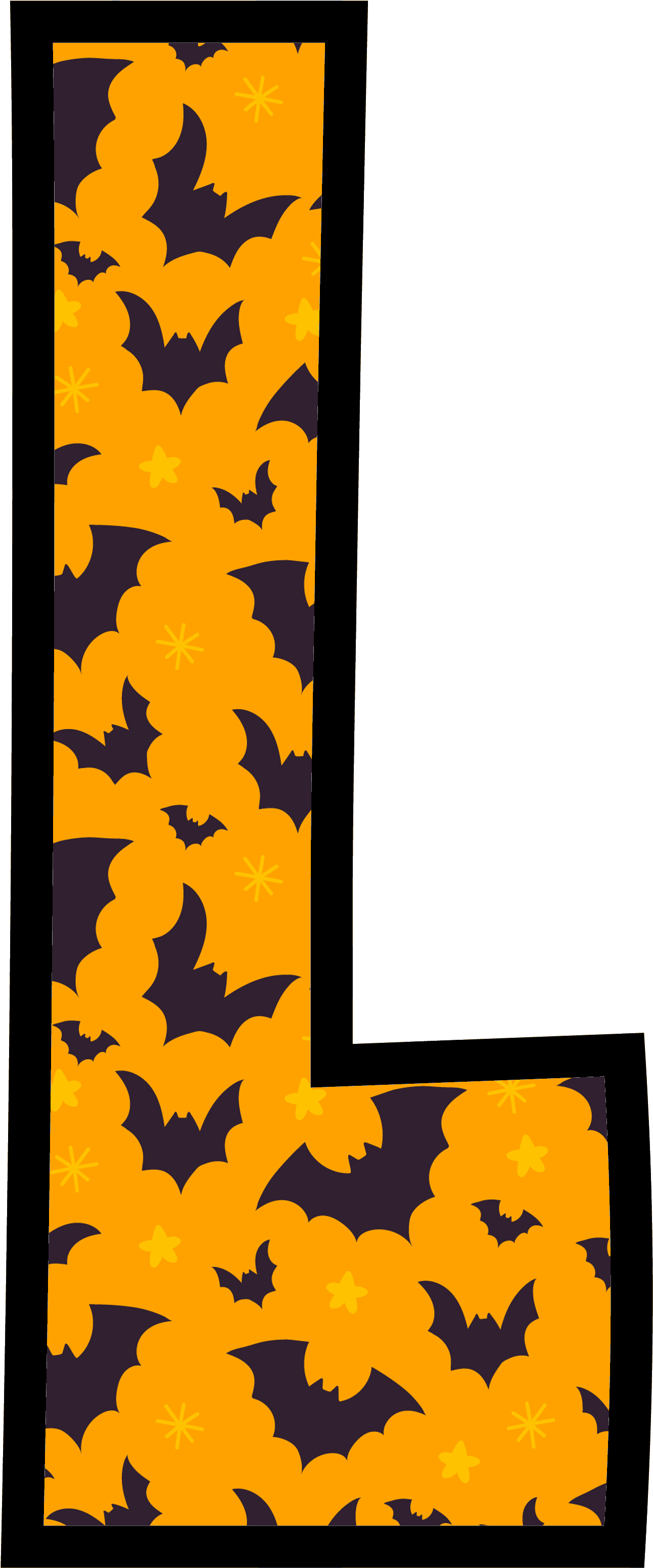 Abecedario Para Cartel Halloween Clipart (3333x3333), Png Download