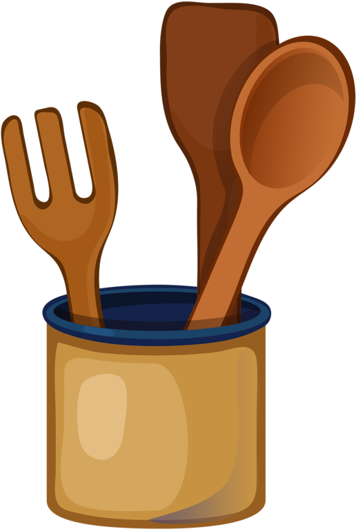 Png Clip Art - Wooden Spoon Clipart Transparent Png (611x800), Png Download