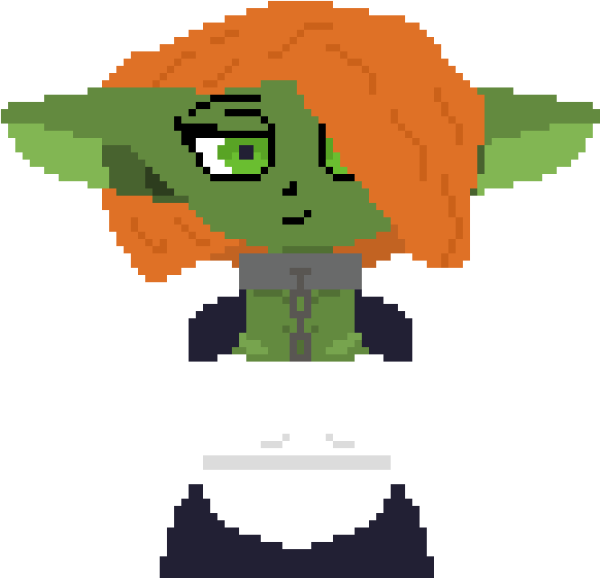 Sarah The Goblin - Cartoon Clipart (800x800), Png Download