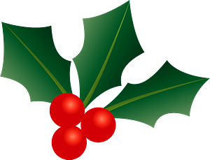 ต้น ฮ อ ล ลี่ คริสต์มาส การ์ตูน Clipart (300x229), Png Download