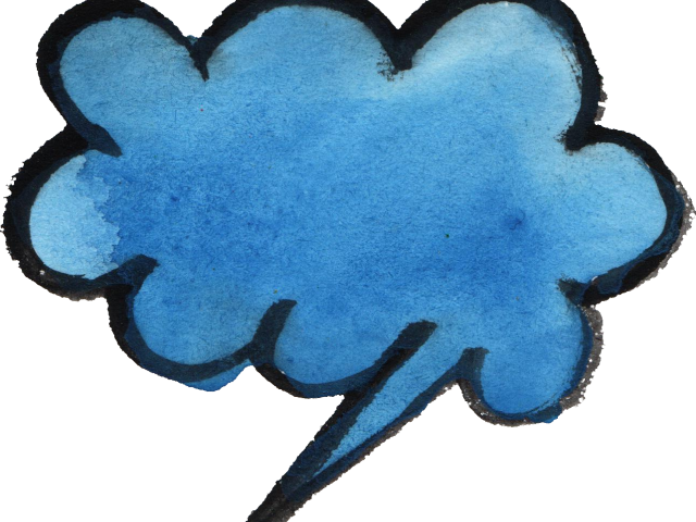 Transparent Bubble Clip Art - Speech Bubble Clipart Png (640x480), Png Download