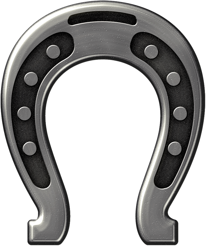 Horseshoe Clipart Horshoe - Horseshoe Png Transparent Png (708x846), Png Download