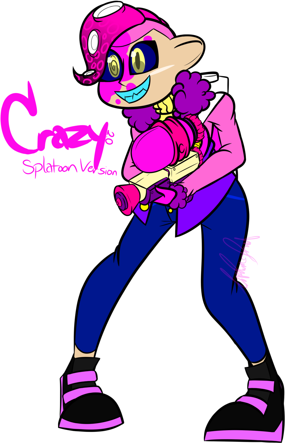 I Drew Crazy - Cartoon Clipart (1280x1552), Png Download