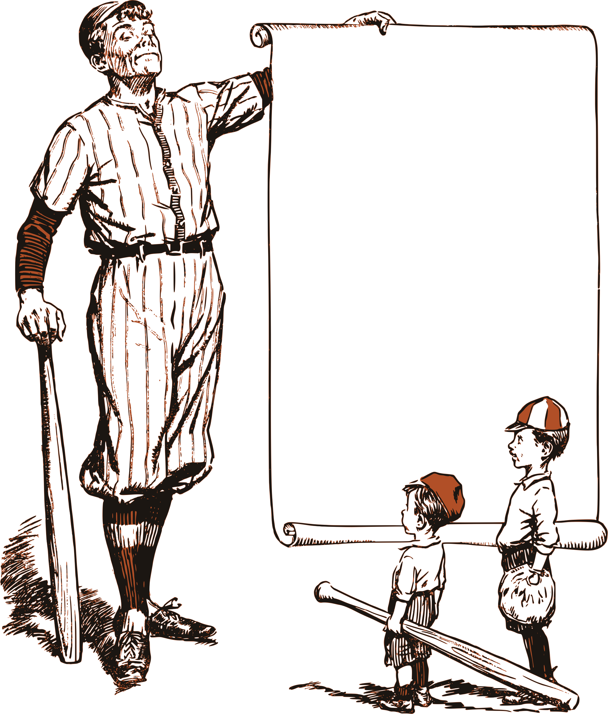 Baseball Cliparts Frame - Baseball Frame Png Transparent Png (2046x2400), Png Download