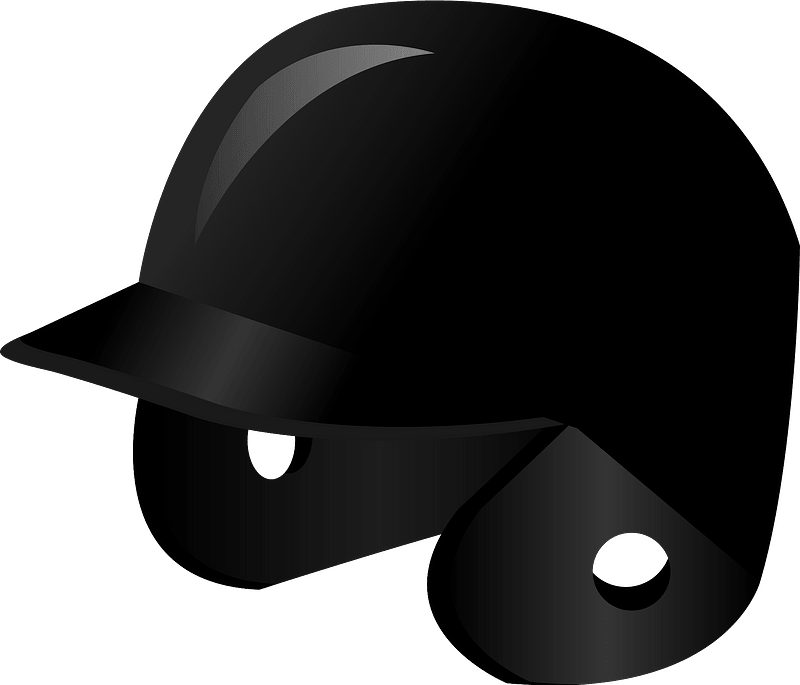 Baseball Helmet Sports Clipart - Hard Hat - Png Download (800x685), Png Download