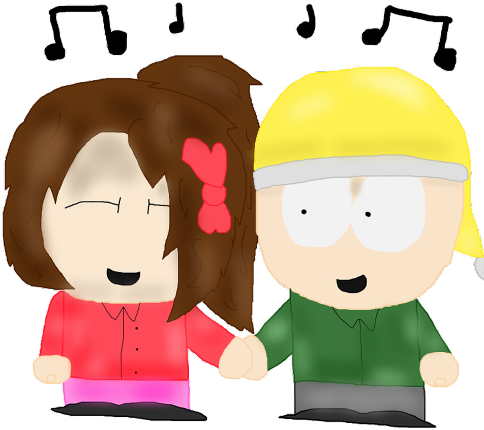 Christmas Caroling Png Transparent Picture - Cartoon Clipart (1024x856), Png Download