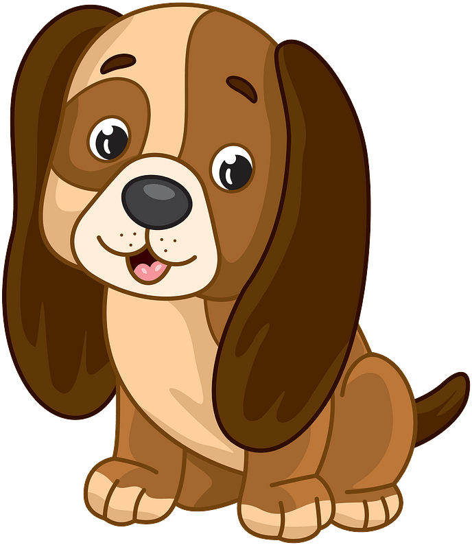 Puppy Clipart - Png Download (699x800), Png Download