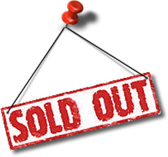 Sales Ticket Clip Art - Sold Out Png No Background Transparent Png (600x600), Png Download