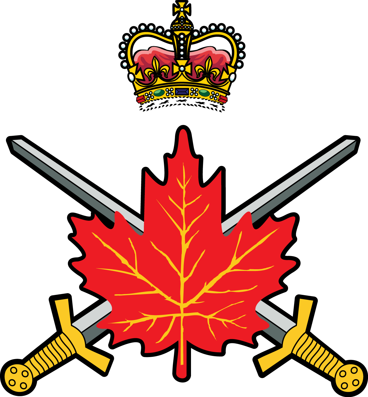 Messes - Canadian Armed Forces Sword Clipart (1289x1392), Png Download