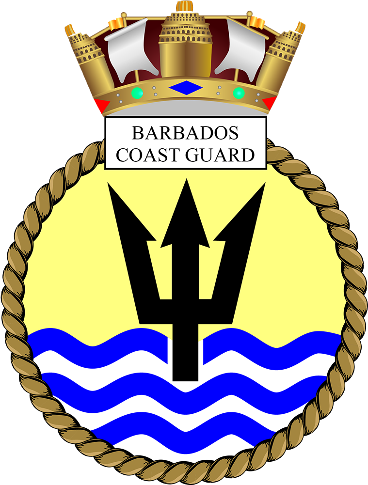 Barbados Defence Force Logo Clipart (1000x1000), Png Download