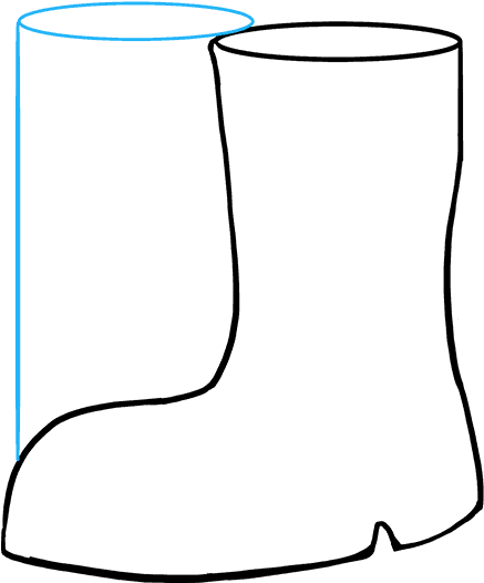 How To Draw Boots Clipart (680x678), Png Download