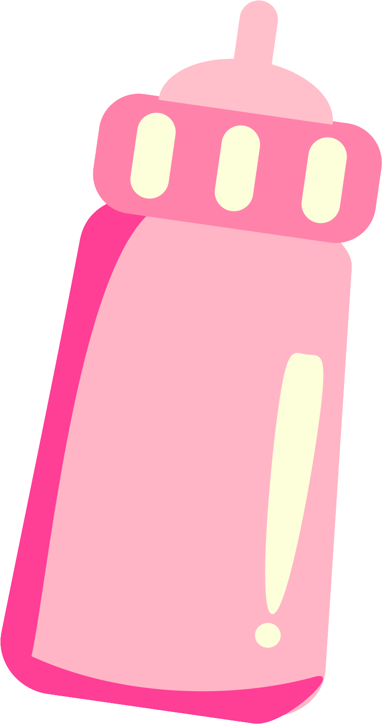 Laundry Clipart Clip Art - Baby Stuff Clipart Pink - Png Download (754x1430), Png Download