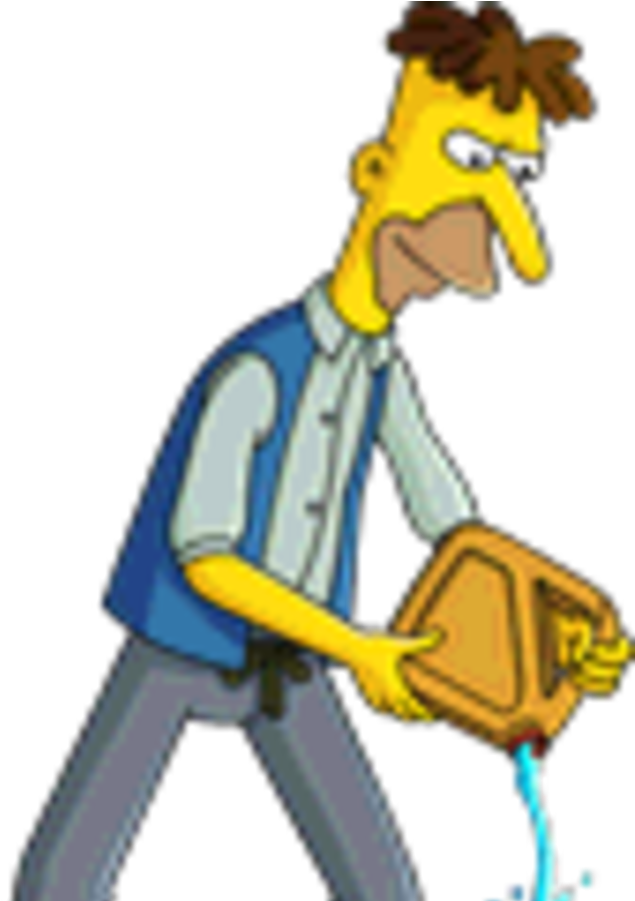 Nope - Simpsons Ugolin Clipart (720x900), Png Download