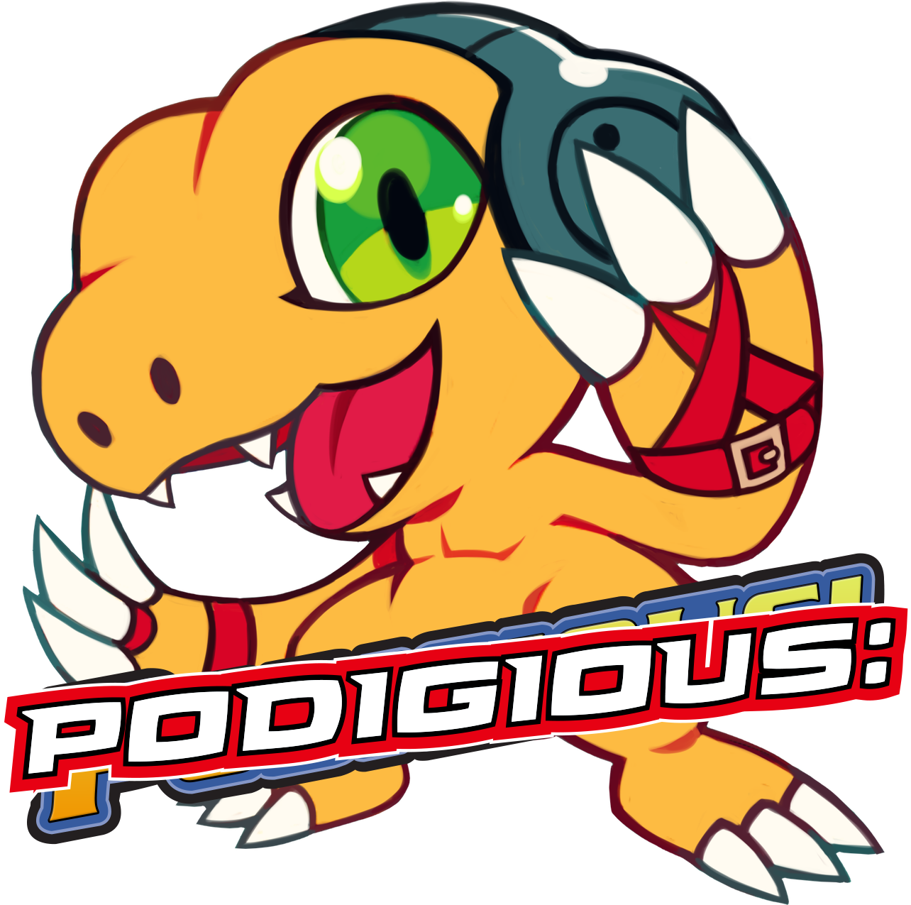 Podigious - Digimon Adventure 2020 Clipart (1400x1400), Png Download