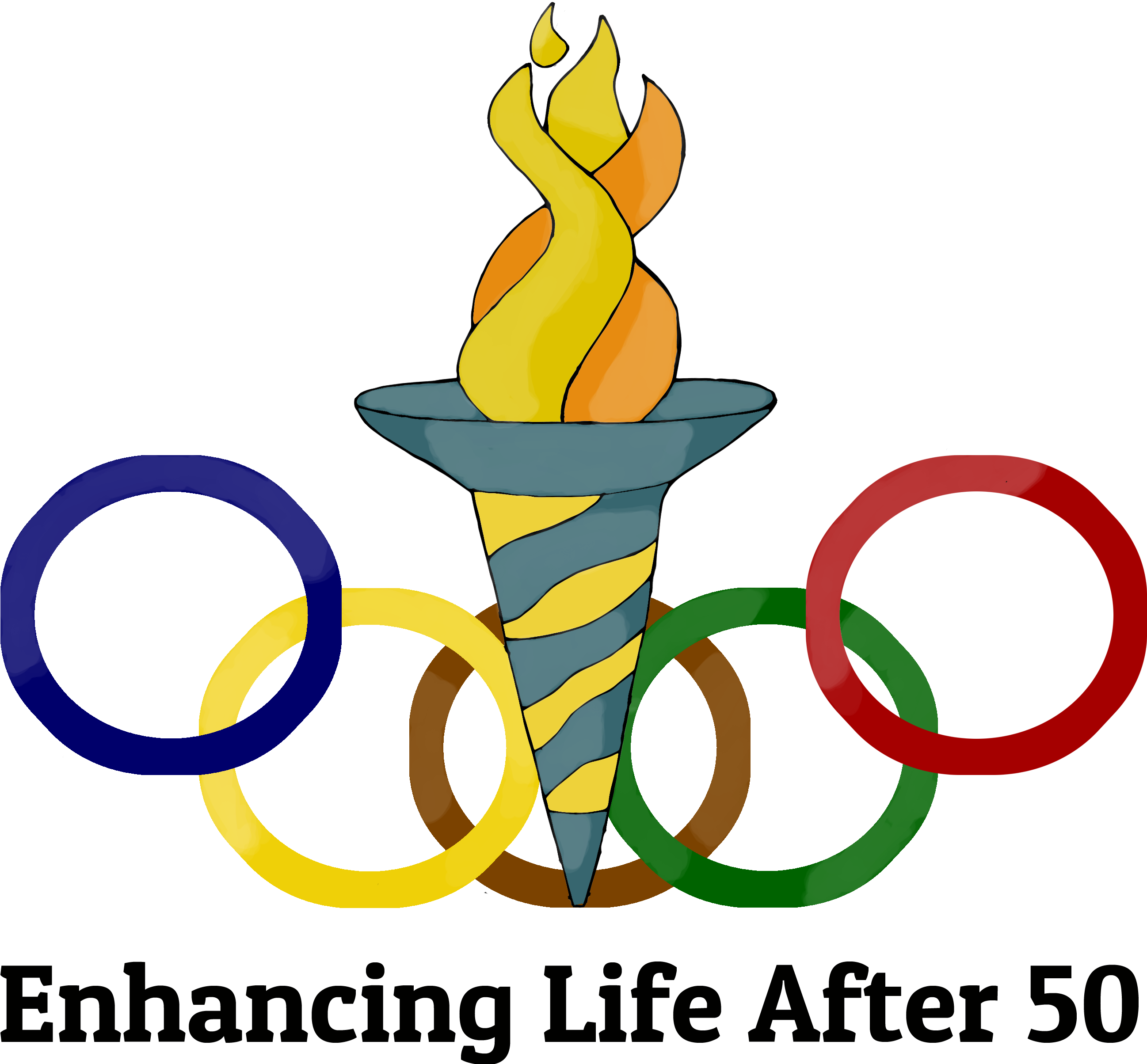Qcso Quad Cities Pickleball - Senior Olympics Clip Art - Png Download (2594x2416), Png Download