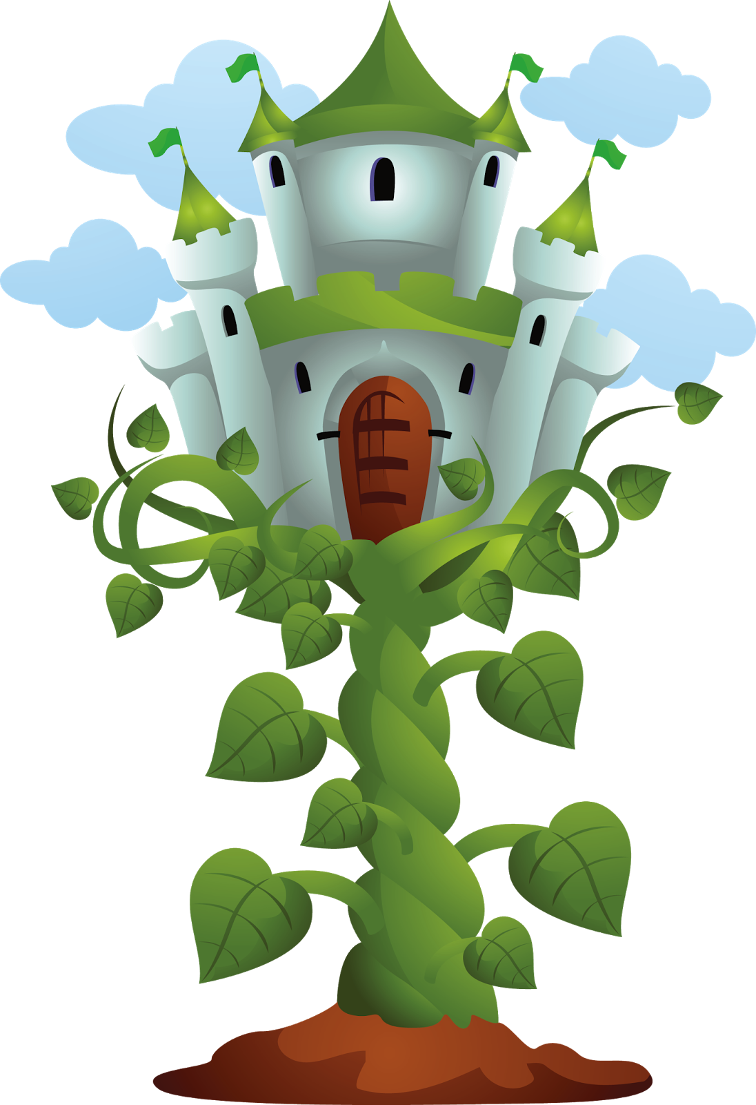 Download Beanstalk Drawing Jack Climbed Beanstalk From Jack And The