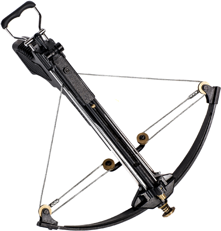 Crossbow Weapon Pistol Arma De Arremesso - Арбалет Вид Сверху Clipart (1000x667), Png Download