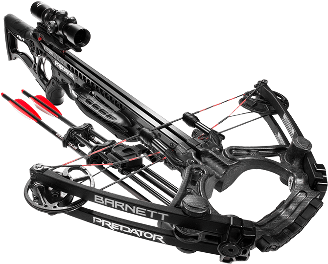 Drawn Predator Crossbow - Barnett Predator Clipart (700x562), Png Download