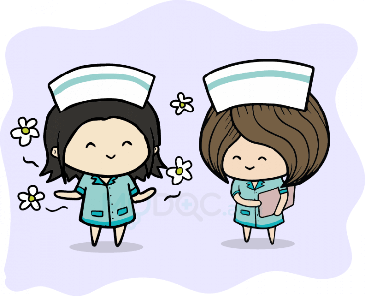 Bye Nasty Self Care - Infection Cartoon Clipart (738x600), Png Download