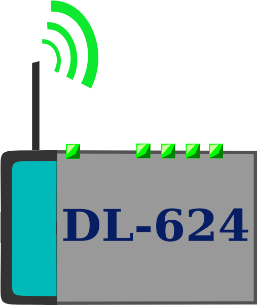 D Link Wi Fi Router Vector Image - Wireless Router Clipart (600x600), Png Download