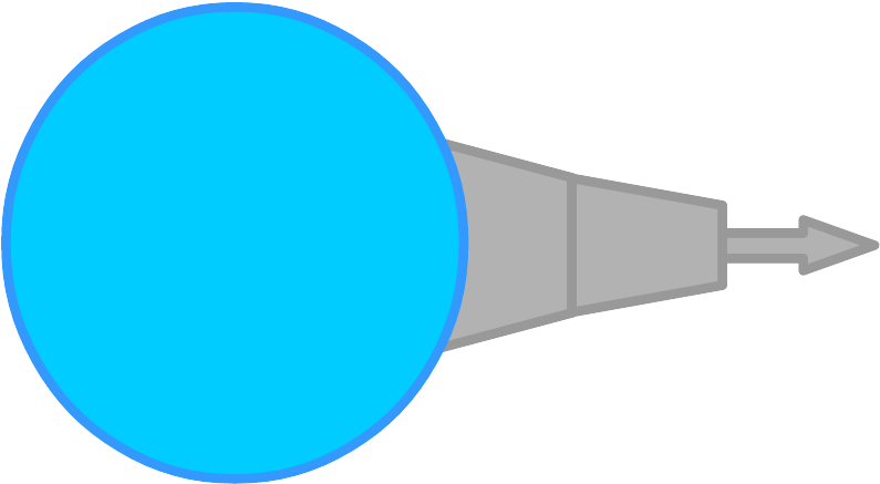The Official Diep - Circle Clipart (805x463), Png Download