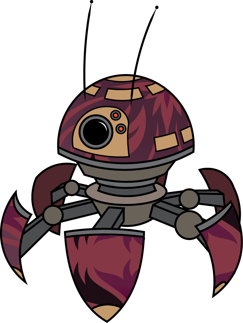 Explorer Clipart Civil War - Weird Star Wars Droids - Png Download (773x1029), Png Download