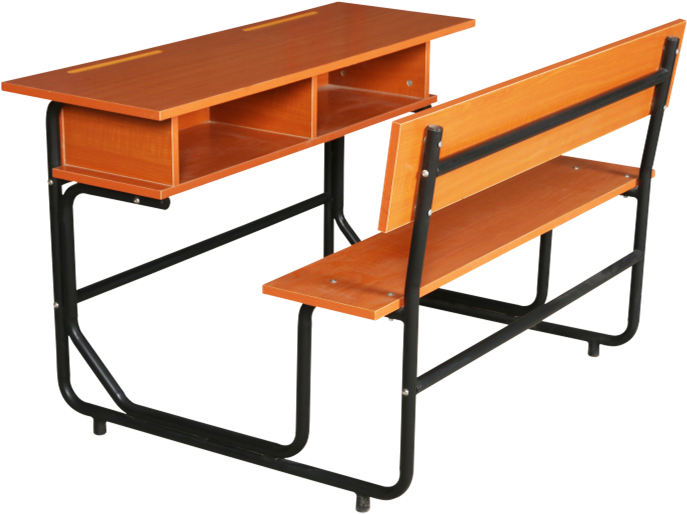 Transparent Person At Desk Png - Clipart School Desk (687x514), Png Download