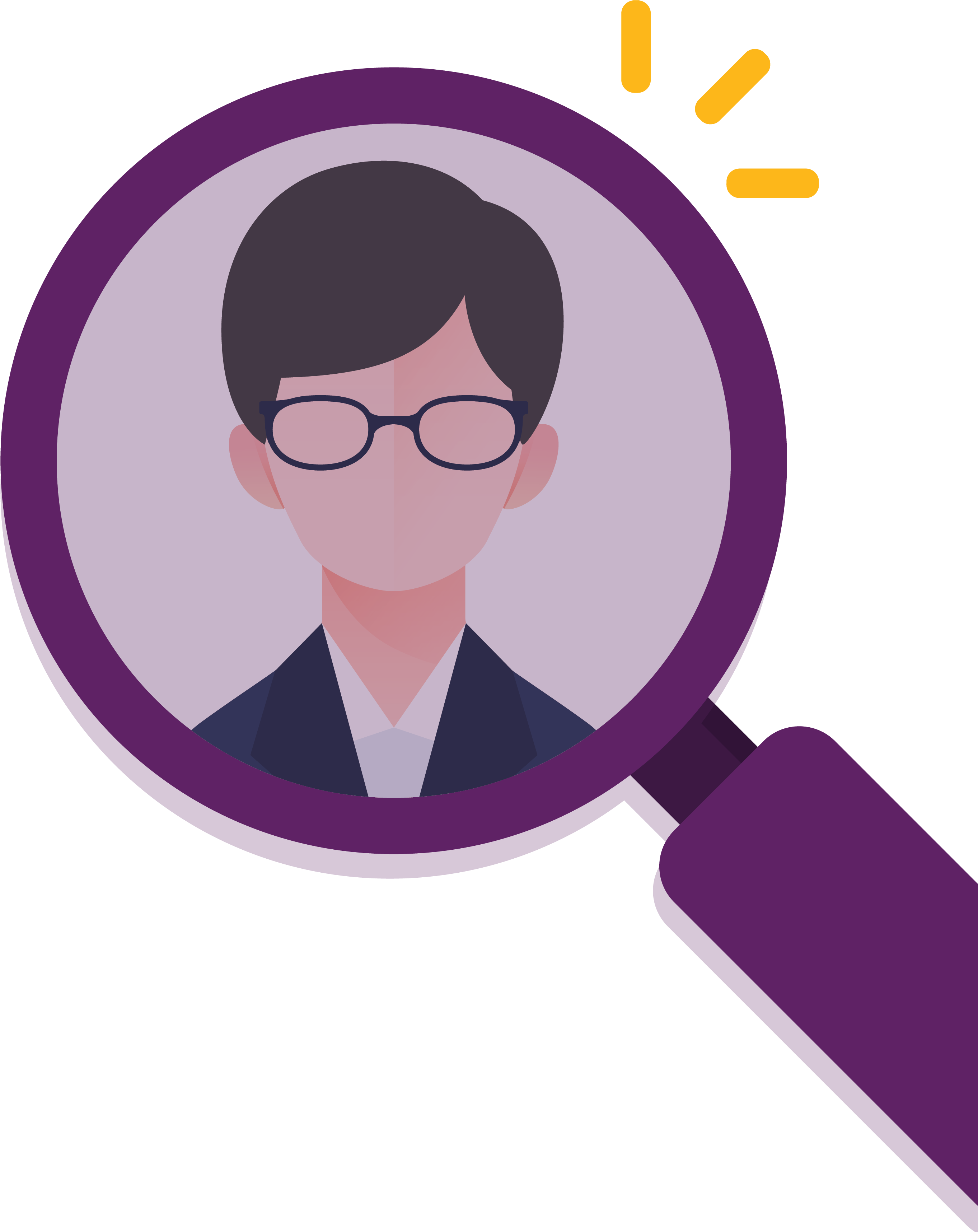 Sales Officer In Travel Agency Clipart (2839x3580), Png Download