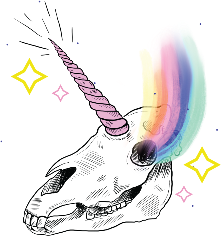 Unicorn-01 - Illustration Clipart (1000x1128), Png Download