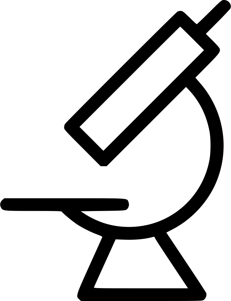 Microscope - Microscope Line Icon Clipart (752x980), Png Download