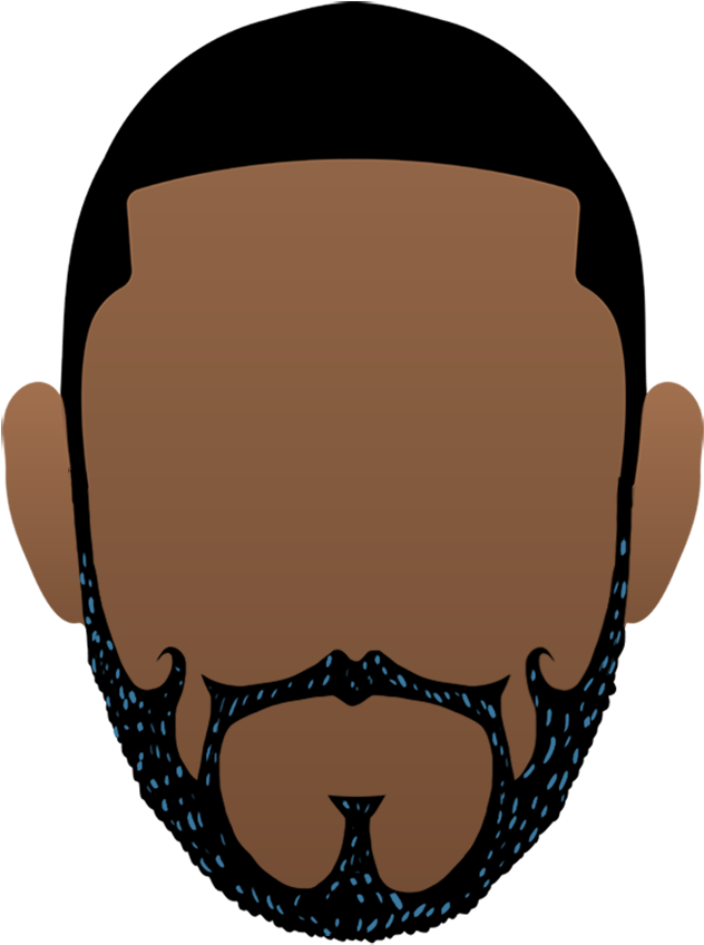 Black Man Face Clipart - Png Download (940x1030), Png Download