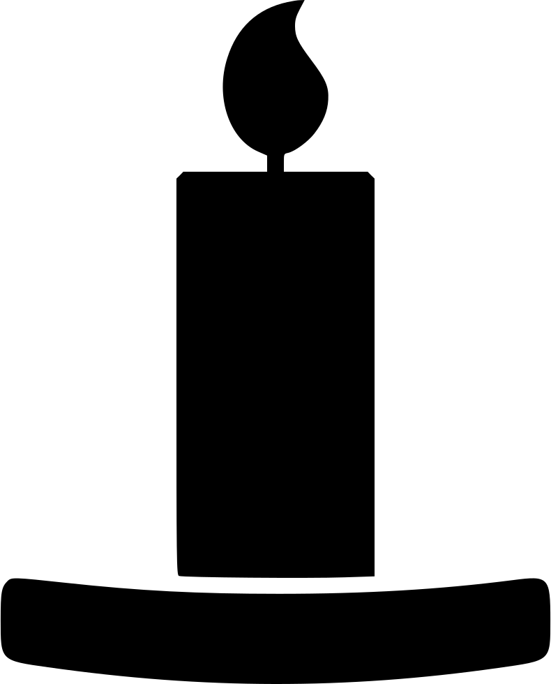 Candle Candles Candlestick Decoration Flame Clipart (790x980), Png Download