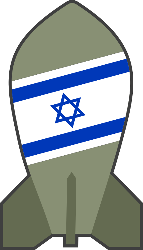 Israel Clipart Free For Download - Atomic Bomb Ww2 Drawing - Png Download (459x800), Png Download