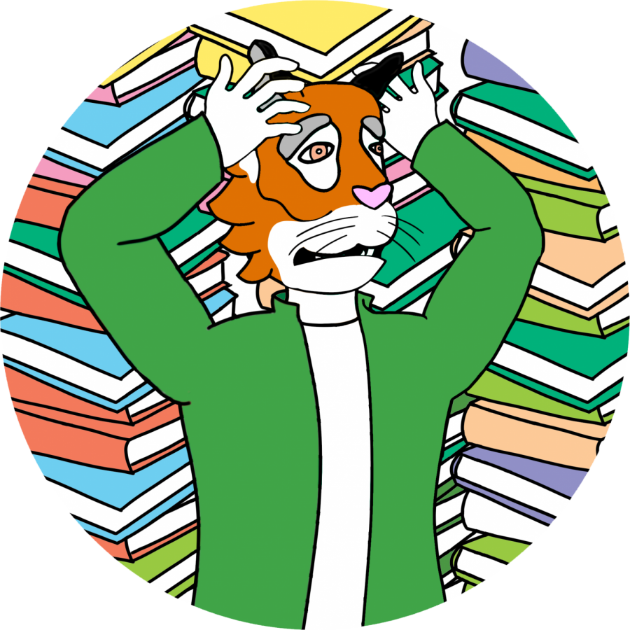 Graphic By Hamadi Belghachi - Stressed Students Clipart Transparent - Png Download (900x900), Png Download