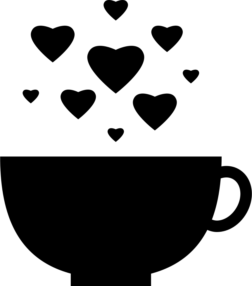 Download Cup With Heart Bubbles Heart Bubbles Svg Clipart Full Size Clipart 5539956 Pinclipart