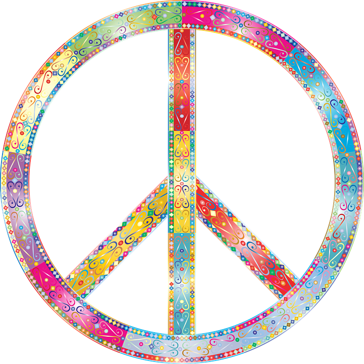 Peace Sign Clipart (720x720), Png Download