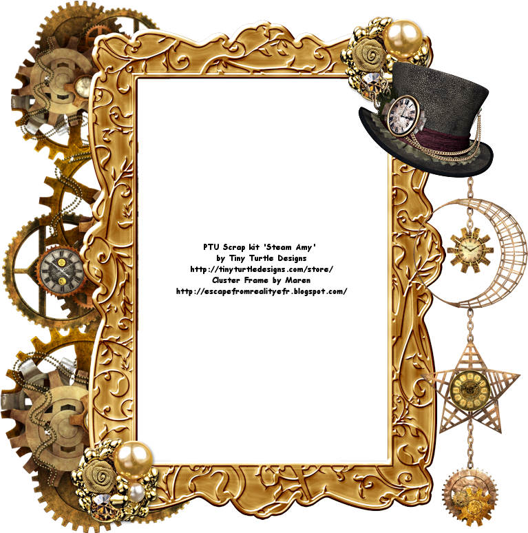 Steampunk Clusters Clipart (800x800), Png Download