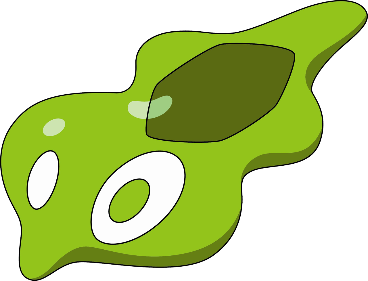 Zygarde Cell Clipart (1280x977), Png Download