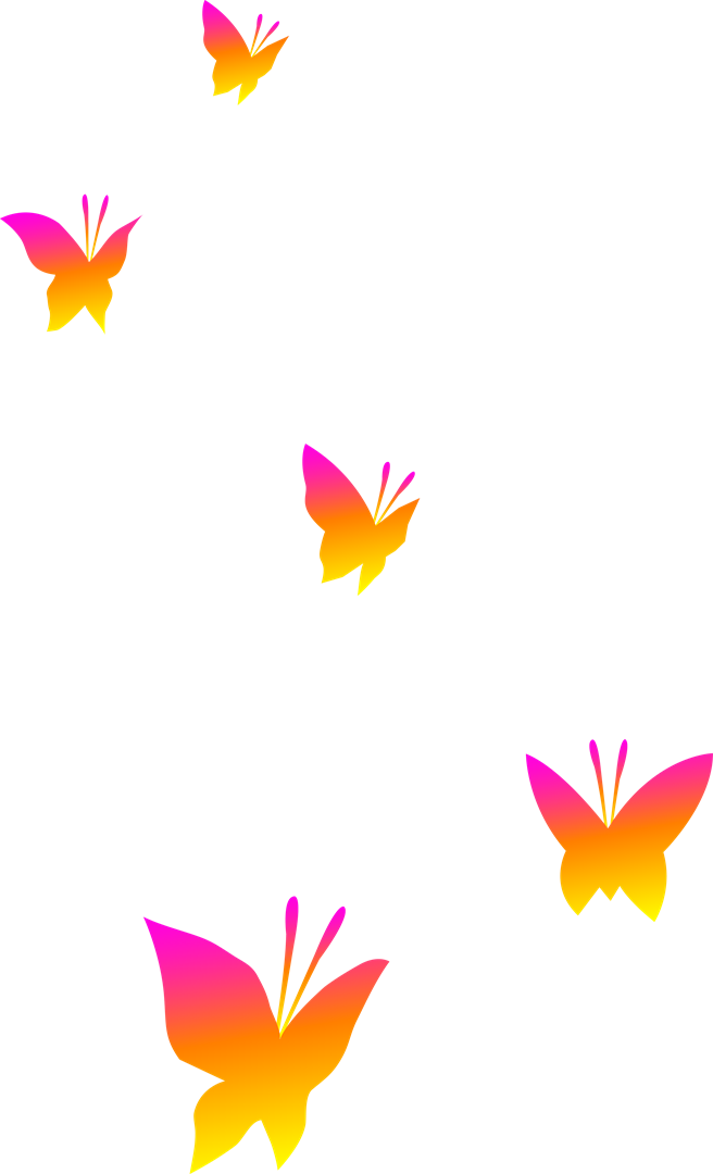 Transparent Background Butterflies Clipart - Png Download (656x1080), Png Download