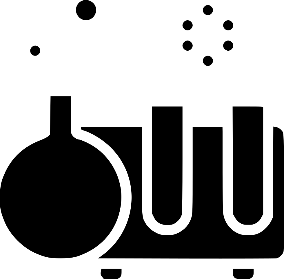 Transparent Test Tube Clipart Black And White - Graphic Design - Png Download (980x964), Png Download