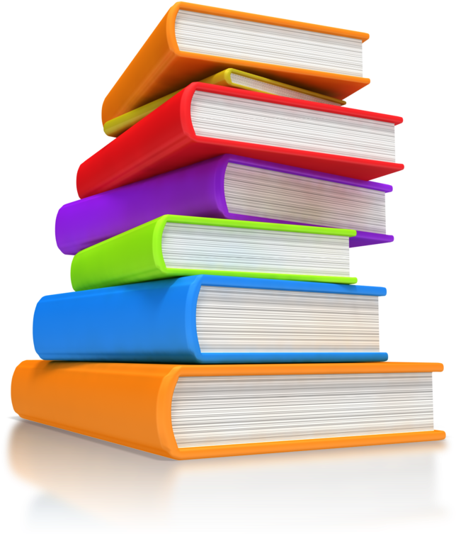 Stack Clipart Colorful Book - Book Clip Art - Png Download (800x782), Png Download