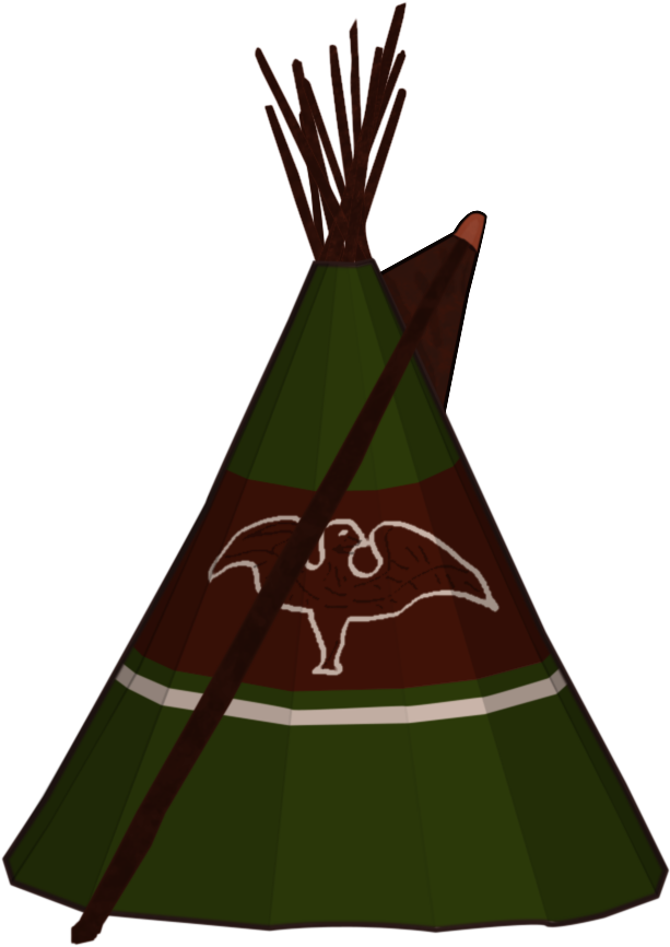 Free Game Art Eagle - Tent Clipart (678x918), Png Download