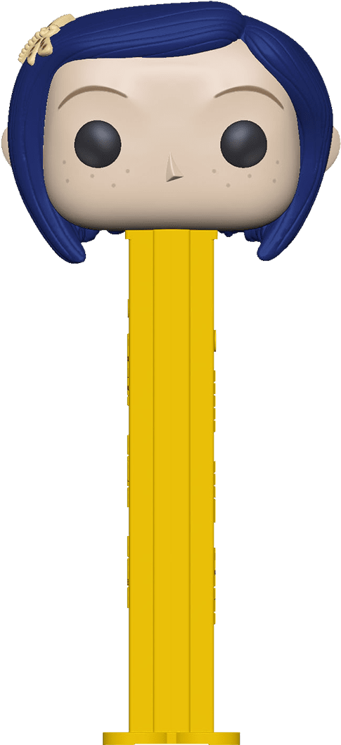 44470sclpt Coraline Coraline Poppez Turn - Funko Pez Green Lartern Clipart (1300x1300), Png Download
