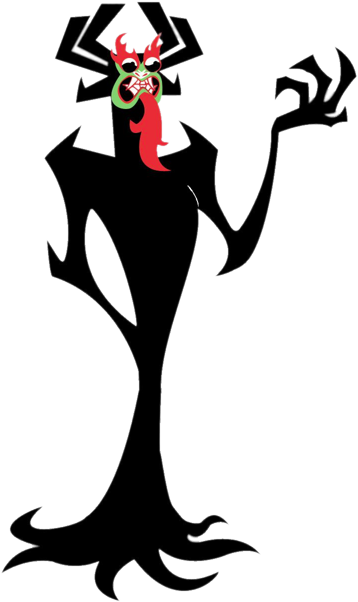 Evil Aku - Cartoon Network Samurai Jack Aku Clipart (689x1024), Png Download
