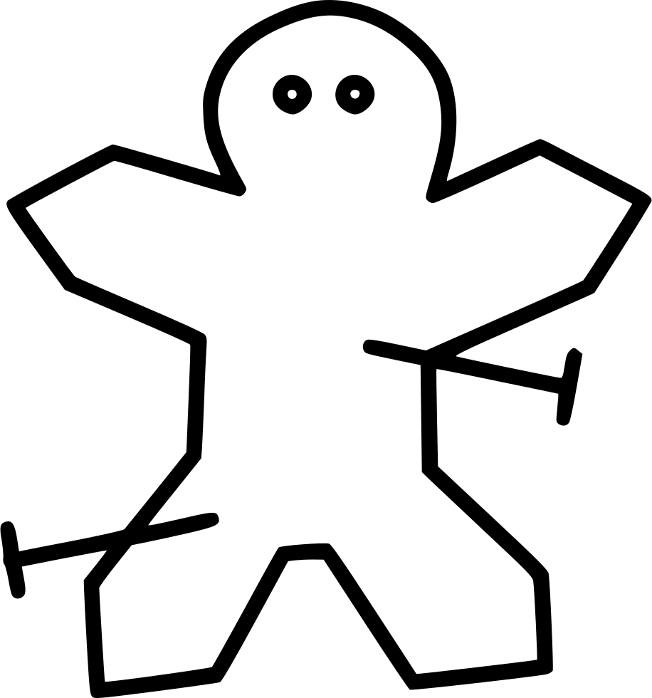 Death Doll Evil Voodoo Black Magic - Line Art Clipart (916x980), Png Download