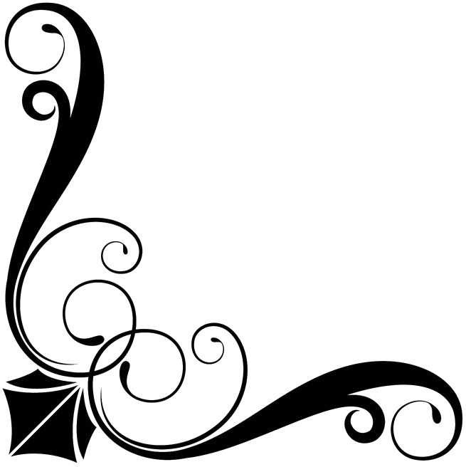 Black Border Art Png Clipart - Corner Art Deco Clip Art Transparent Png (860x733), Png Download