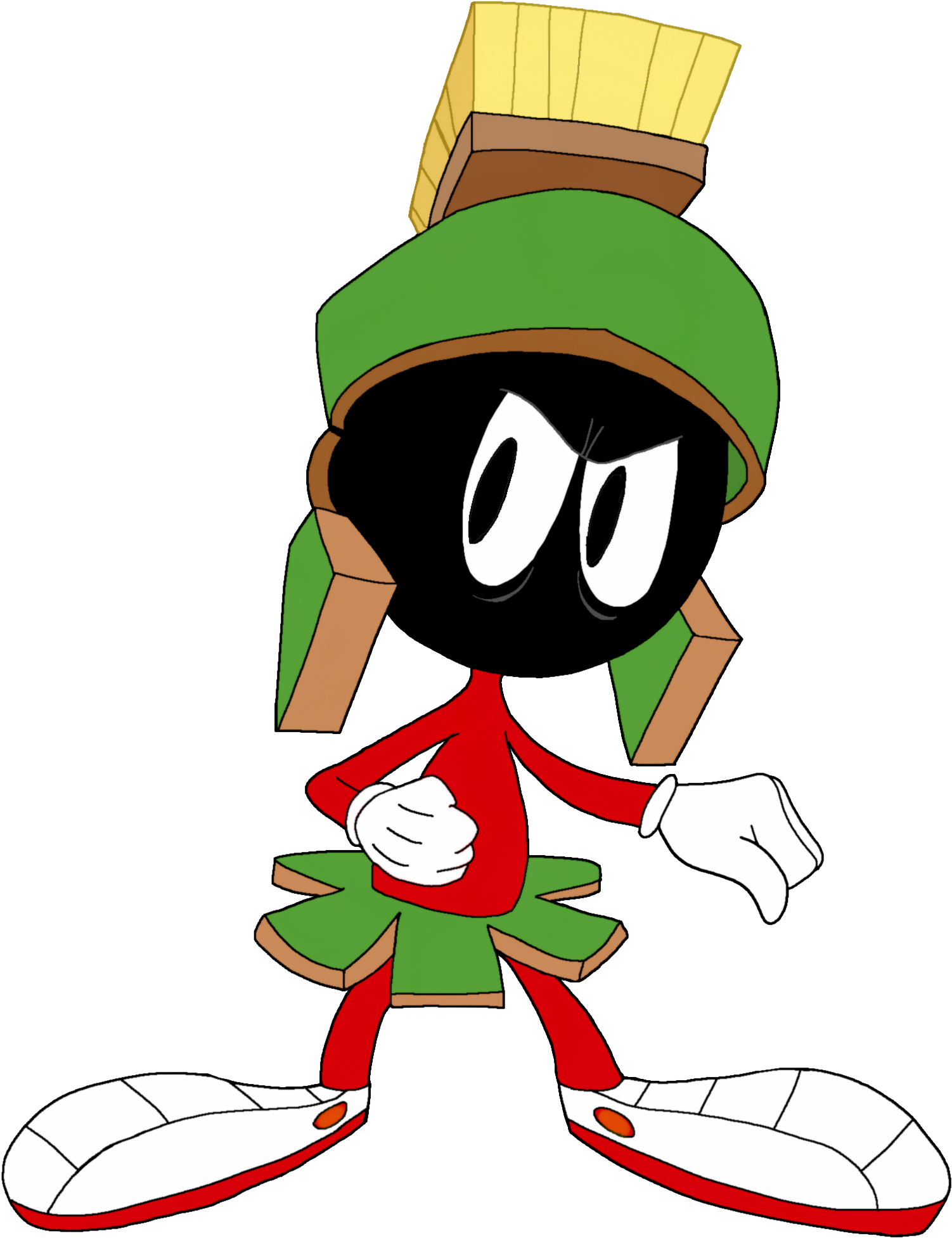 Marvin The Martian - New Looney Tunes Marvin The Martian Clipart - Full ...