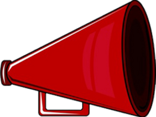 Red Megaphone Clipart , Png Download - Red Megaphone Clipart Transparent Png (640x480), Png Download