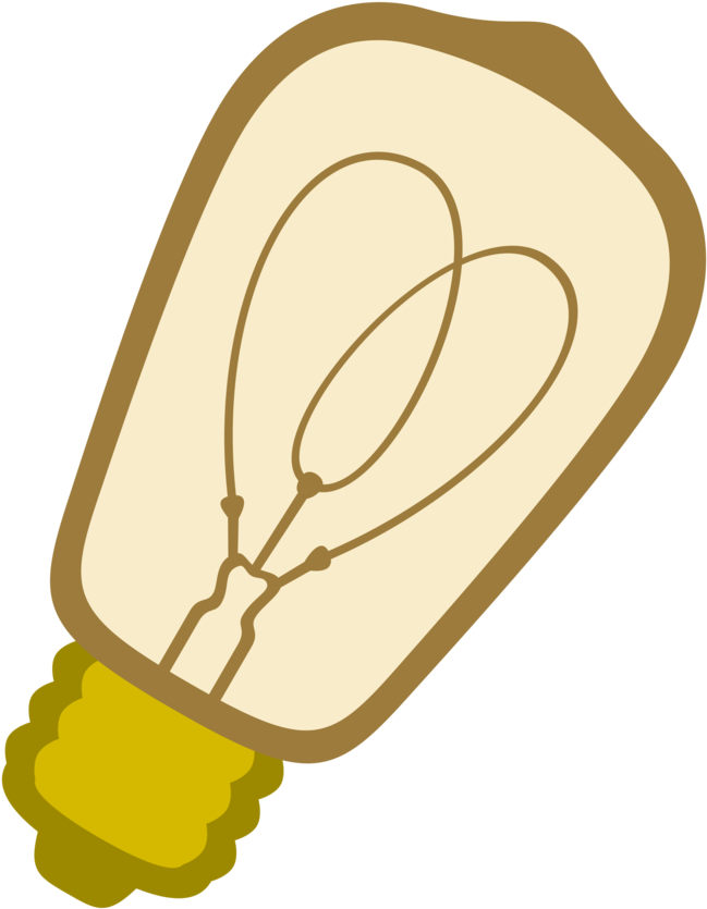 Bulb Clipart General Knowledge Pencil And In Color - Light Bulb Thomas Edison Clipart - Png Download (649x835), Png Download